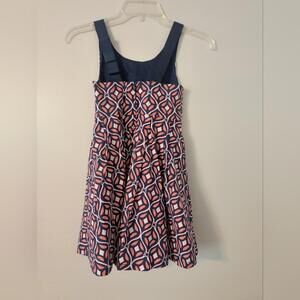 Crown & Ivy Pink and Navy Kids Dress